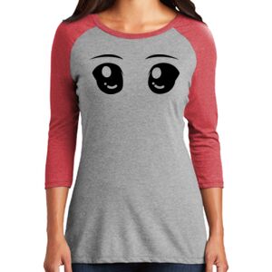 TriBlend Women's 3/4 Raglan Tee Thumbnail