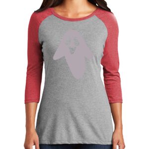 TriBlend Women's 3/4 Raglan Tee Thumbnail