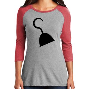 TriBlend Women's 3/4 Raglan Tee Thumbnail