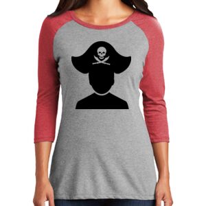 TriBlend Women's 3/4 Raglan Tee Thumbnail