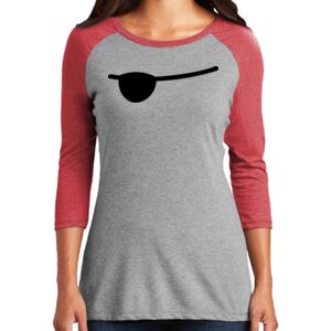 TriBlend Women's 3/4 Raglan Tee Thumbnail