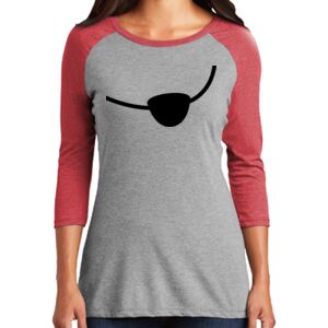 TriBlend Women's 3/4 Raglan Tee Thumbnail