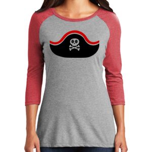 TriBlend Women's 3/4 Raglan Tee Thumbnail
