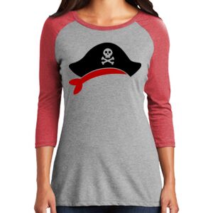 TriBlend Women's 3/4 Raglan Tee Thumbnail