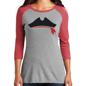 TriBlend Women's 3/4 Raglan Tee Thumbnail