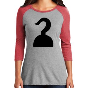 TriBlend Women's 3/4 Raglan Tee Thumbnail