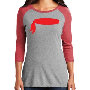 TriBlend Women's 3/4 Raglan Tee Thumbnail