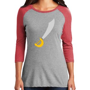 TriBlend Women's 3/4 Raglan Tee Thumbnail