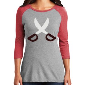 TriBlend Women's 3/4 Raglan Tee Thumbnail