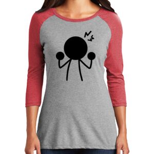 TriBlend Women's 3/4 Raglan Tee Thumbnail