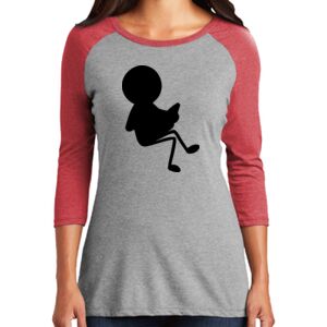 TriBlend Women's 3/4 Raglan Tee Thumbnail