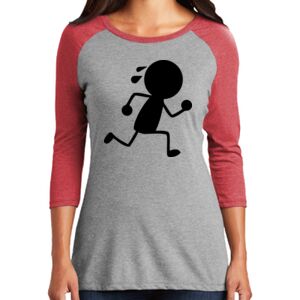 TriBlend Women's 3/4 Raglan Tee Thumbnail