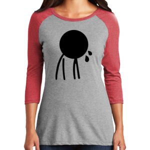 TriBlend Women's 3/4 Raglan Tee Thumbnail