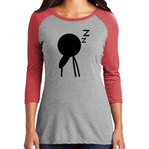 TriBlend Women's 3/4 Raglan Tee Thumbnail
