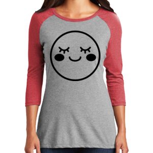 TriBlend Women's 3/4 Raglan Tee Thumbnail