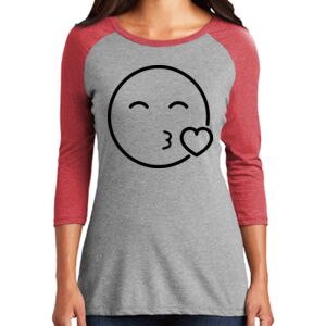 TriBlend Women's 3/4 Raglan Tee Thumbnail