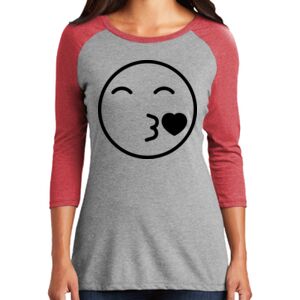 TriBlend Women's 3/4 Raglan Tee Thumbnail