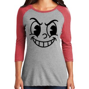 TriBlend Women's 3/4 Raglan Tee Thumbnail