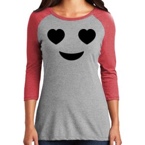 TriBlend Women's 3/4 Raglan Tee Thumbnail