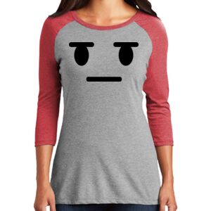 TriBlend Women's 3/4 Raglan Tee Thumbnail