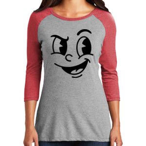 TriBlend Women's 3/4 Raglan Tee Thumbnail