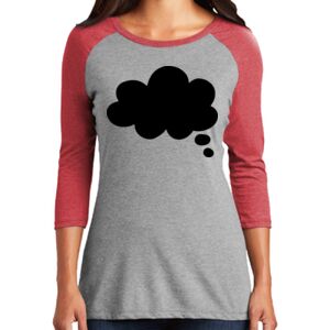 TriBlend Women's 3/4 Raglan Tee Thumbnail