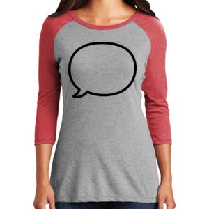 TriBlend Women's 3/4 Raglan Tee Thumbnail