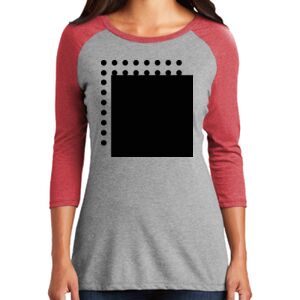 TriBlend Women's 3/4 Raglan Tee Thumbnail