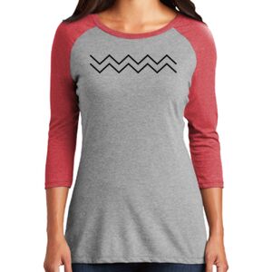 TriBlend Women's 3/4 Raglan Tee Thumbnail