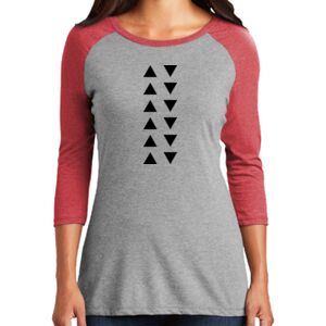 TriBlend Women's 3/4 Raglan Tee Thumbnail