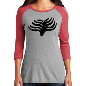 TriBlend Women's 3/4 Raglan Tee Thumbnail