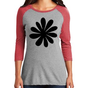 TriBlend Women's 3/4 Raglan Tee Thumbnail