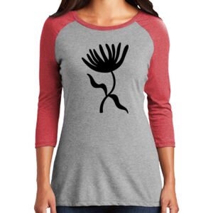 TriBlend Women's 3/4 Raglan Tee Thumbnail