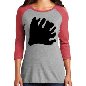 TriBlend Women's 3/4 Raglan Tee Thumbnail
