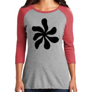 TriBlend Women's 3/4 Raglan Tee Thumbnail