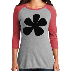TriBlend Women's 3/4 Raglan Tee Thumbnail