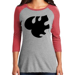 TriBlend Women's 3/4 Raglan Tee Thumbnail