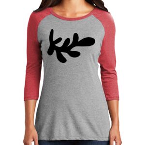TriBlend Women's 3/4 Raglan Tee Thumbnail