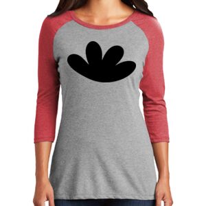 TriBlend Women's 3/4 Raglan Tee Thumbnail