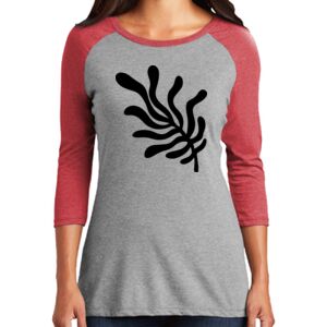 TriBlend Women's 3/4 Raglan Tee Thumbnail