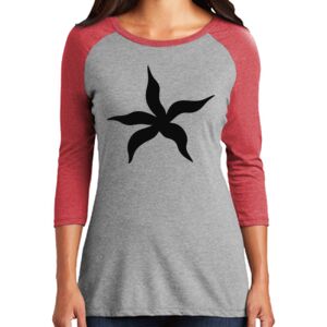 TriBlend Women's 3/4 Raglan Tee Thumbnail