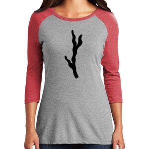 TriBlend Women's 3/4 Raglan Tee Thumbnail