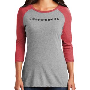 TriBlend Women's 3/4 Raglan Tee Thumbnail