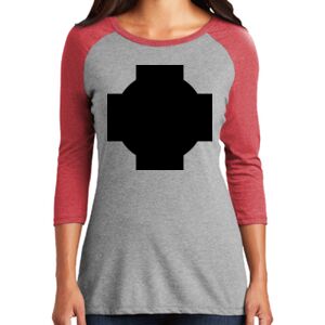 TriBlend Women's 3/4 Raglan Tee Thumbnail