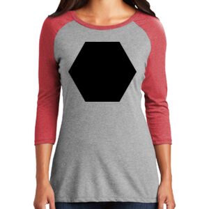 TriBlend Women's 3/4 Raglan Tee Thumbnail