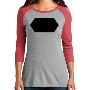 TriBlend Women's 3/4 Raglan Tee Thumbnail