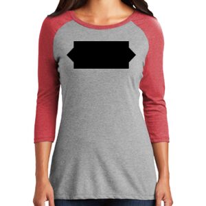 TriBlend Women's 3/4 Raglan Tee Thumbnail