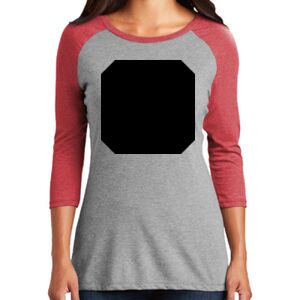 TriBlend Women's 3/4 Raglan Tee Thumbnail