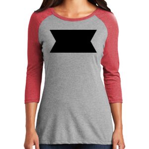 TriBlend Women's 3/4 Raglan Tee Thumbnail