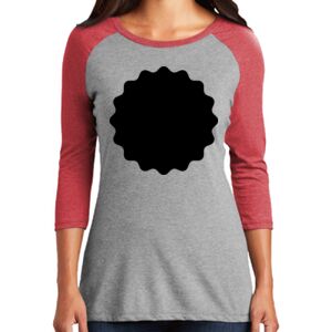 TriBlend Women's 3/4 Raglan Tee Thumbnail